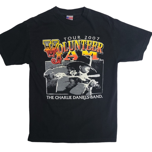 The Charlie Daniels Band Size Medium 2007 concert T Shirt - Picture 1 of 3